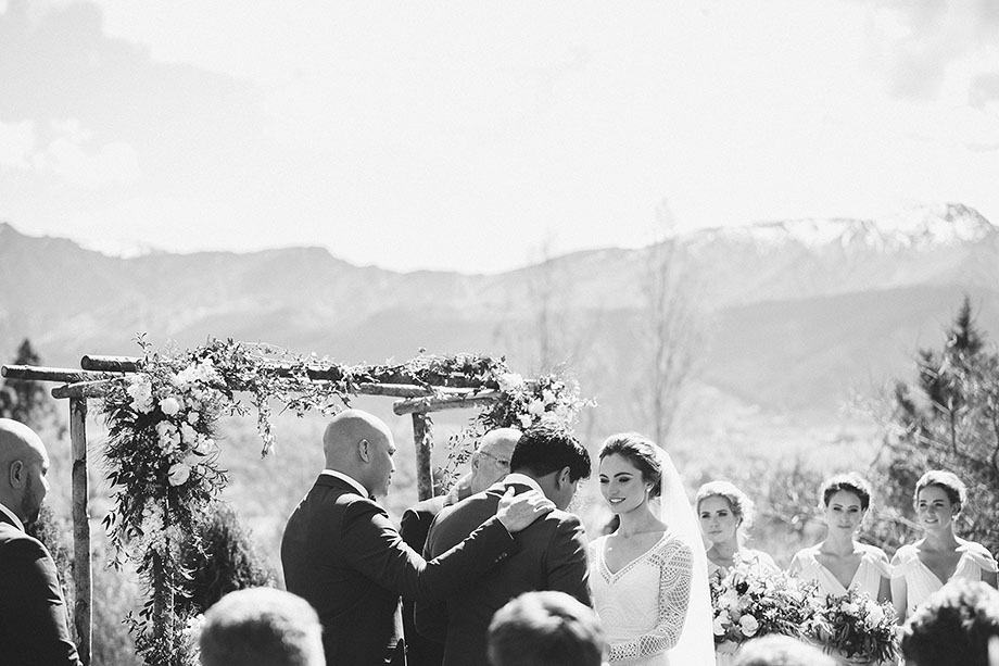 Chapel by the Lake garden ceremony